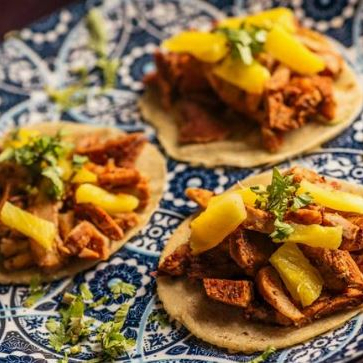 Tacos de Pastor de Trompo
