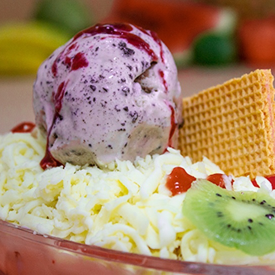 Ensaldas Sencillas Con Helado 3*1