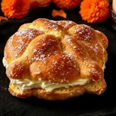 Pan de Muerto Relleno