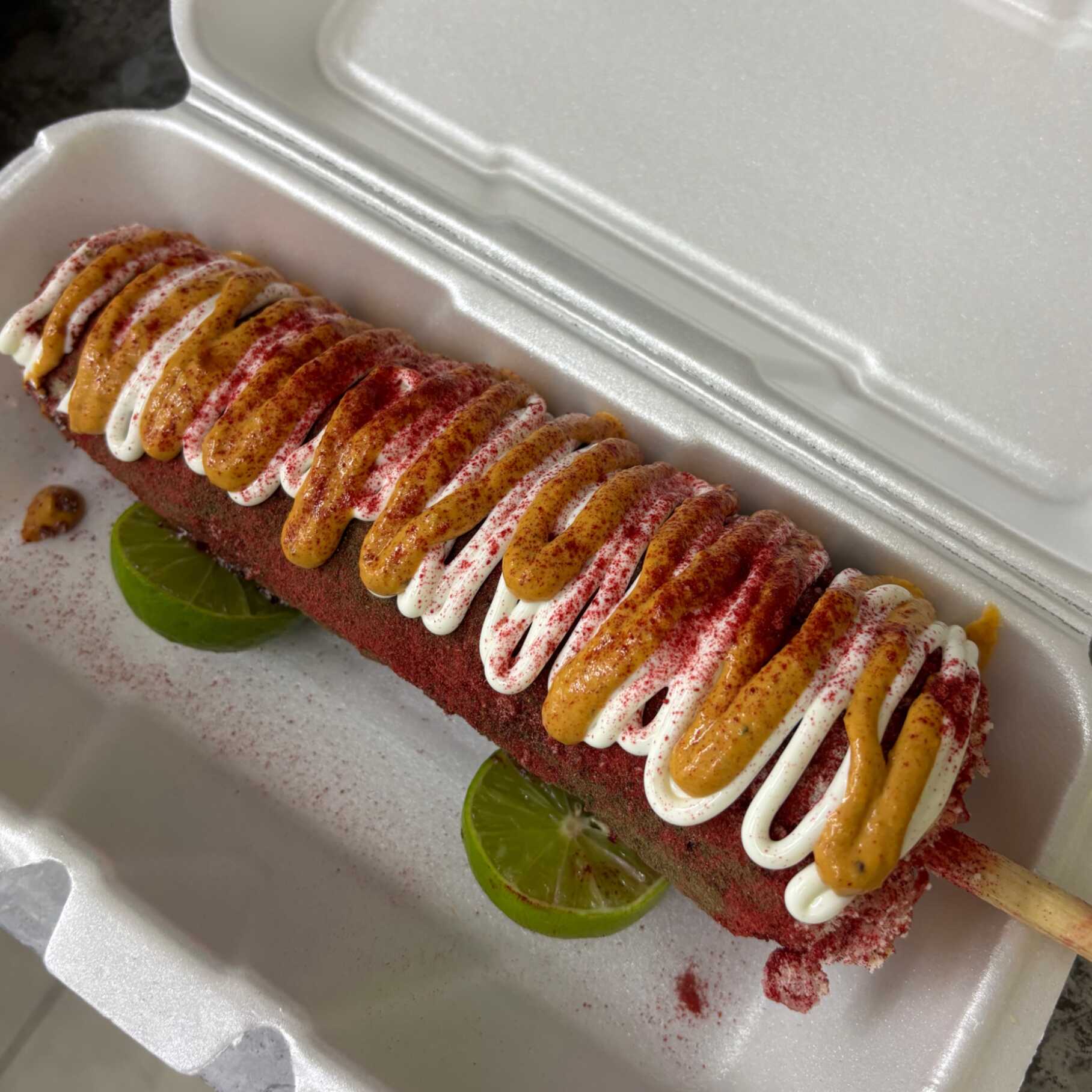 Elote Entero Flamin Hot