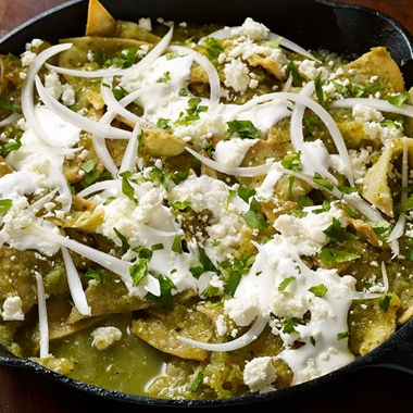 Chilaquiles Verdes con Pollo