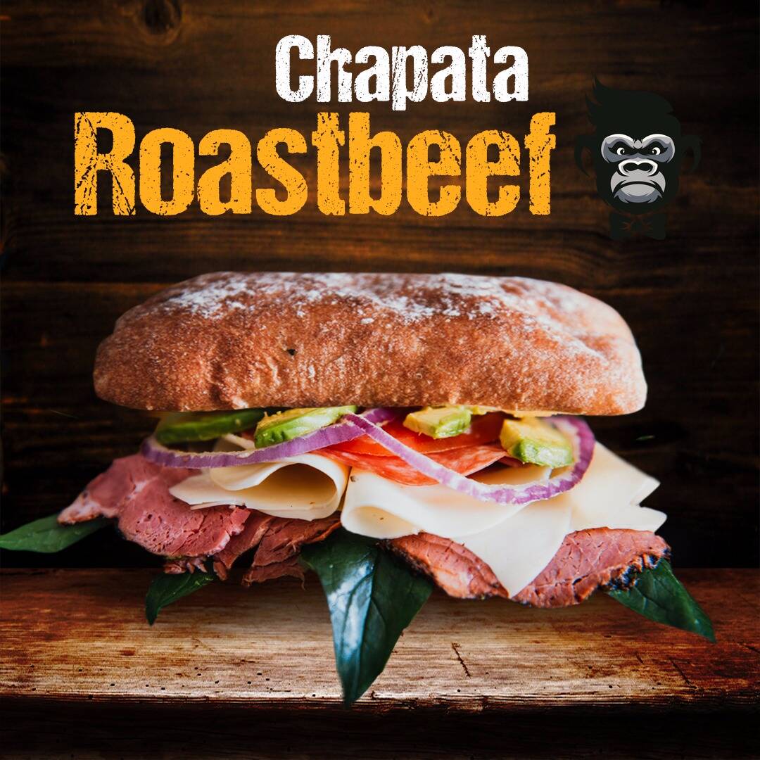 Chapata Roast Beef
