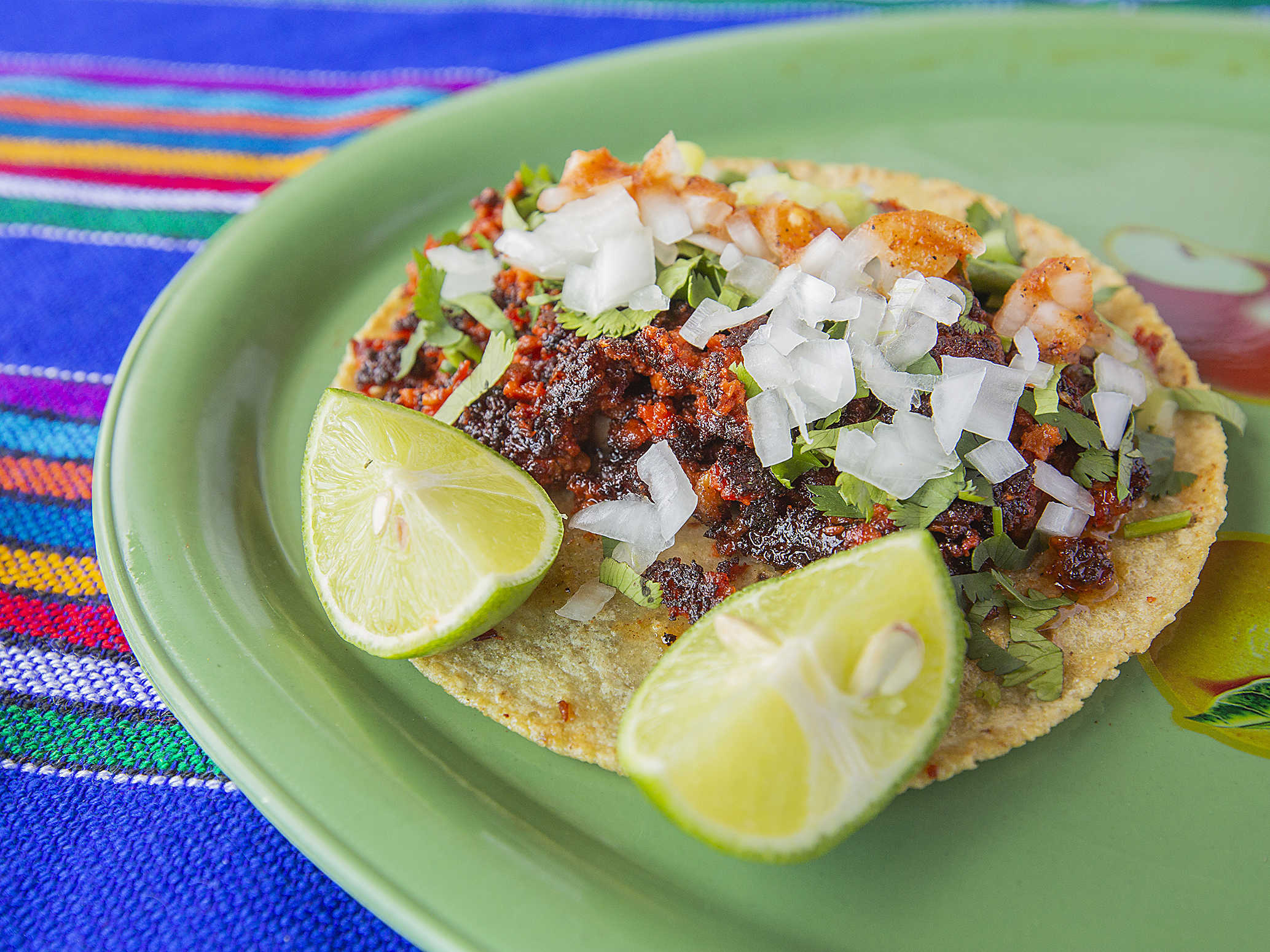 TACO DE CHORIZO