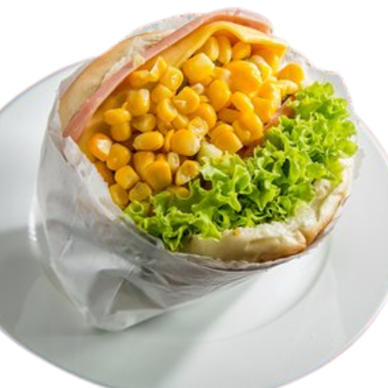 Carne Ao Ponto, Mussarela Derretida, Milho Doce, Batata Palha Crocante, Alface Fresca, Tomate Suculento e Pão Macio Que Derrete Na Boca!