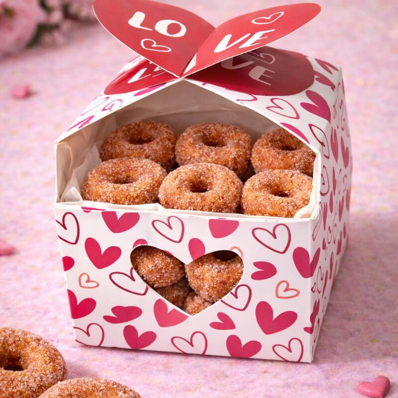 Caja de regalo con Donitas de Canela