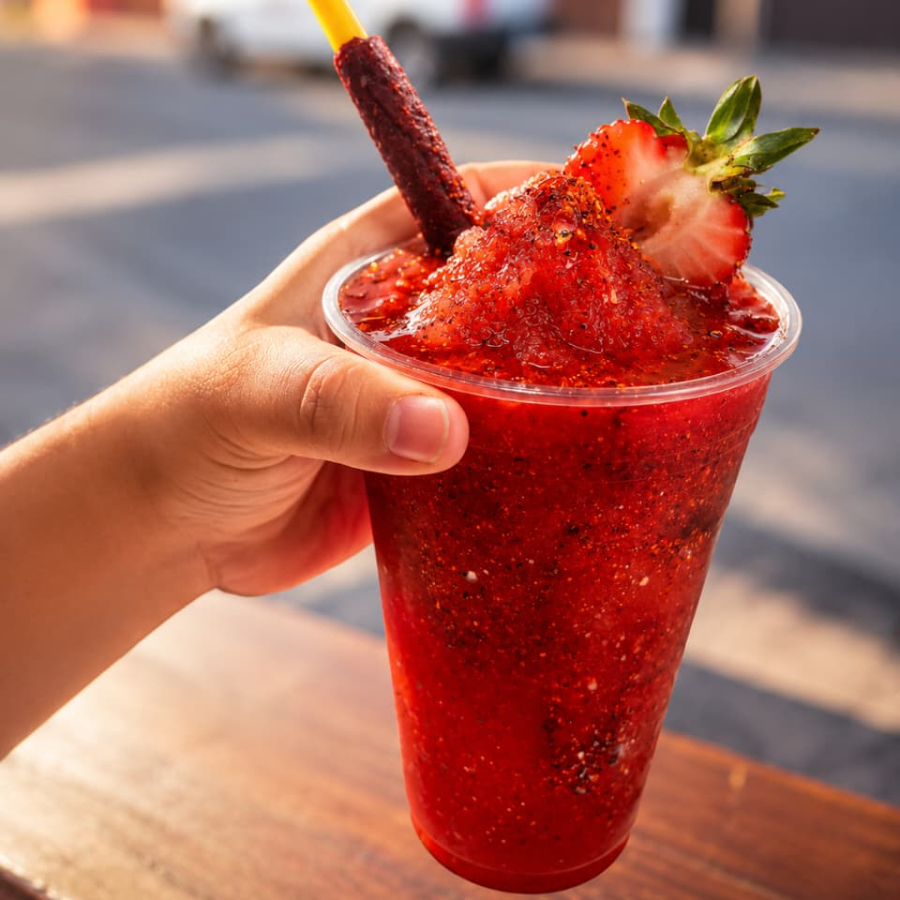 Chamoyada de fresa