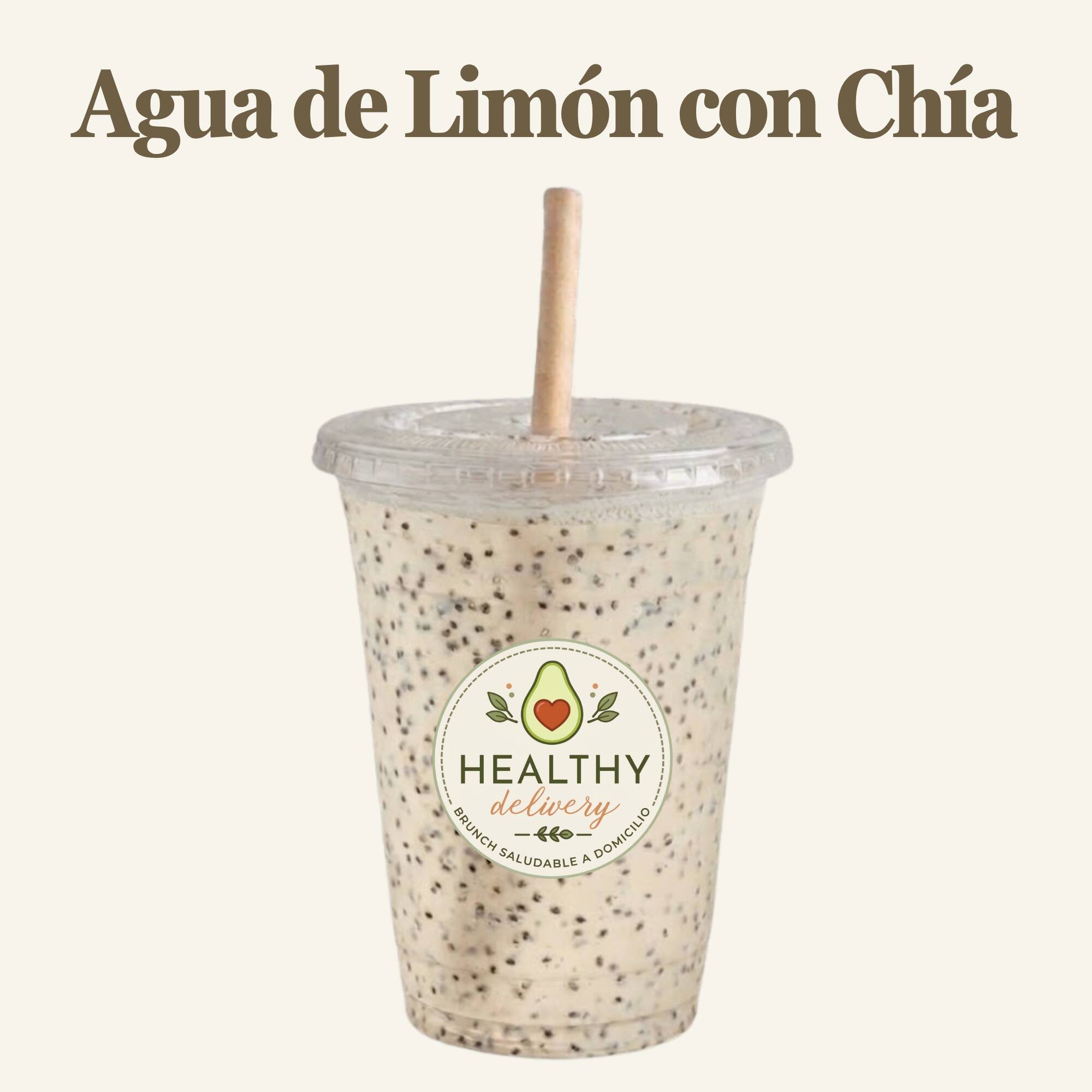 Agua de Limón con Chía