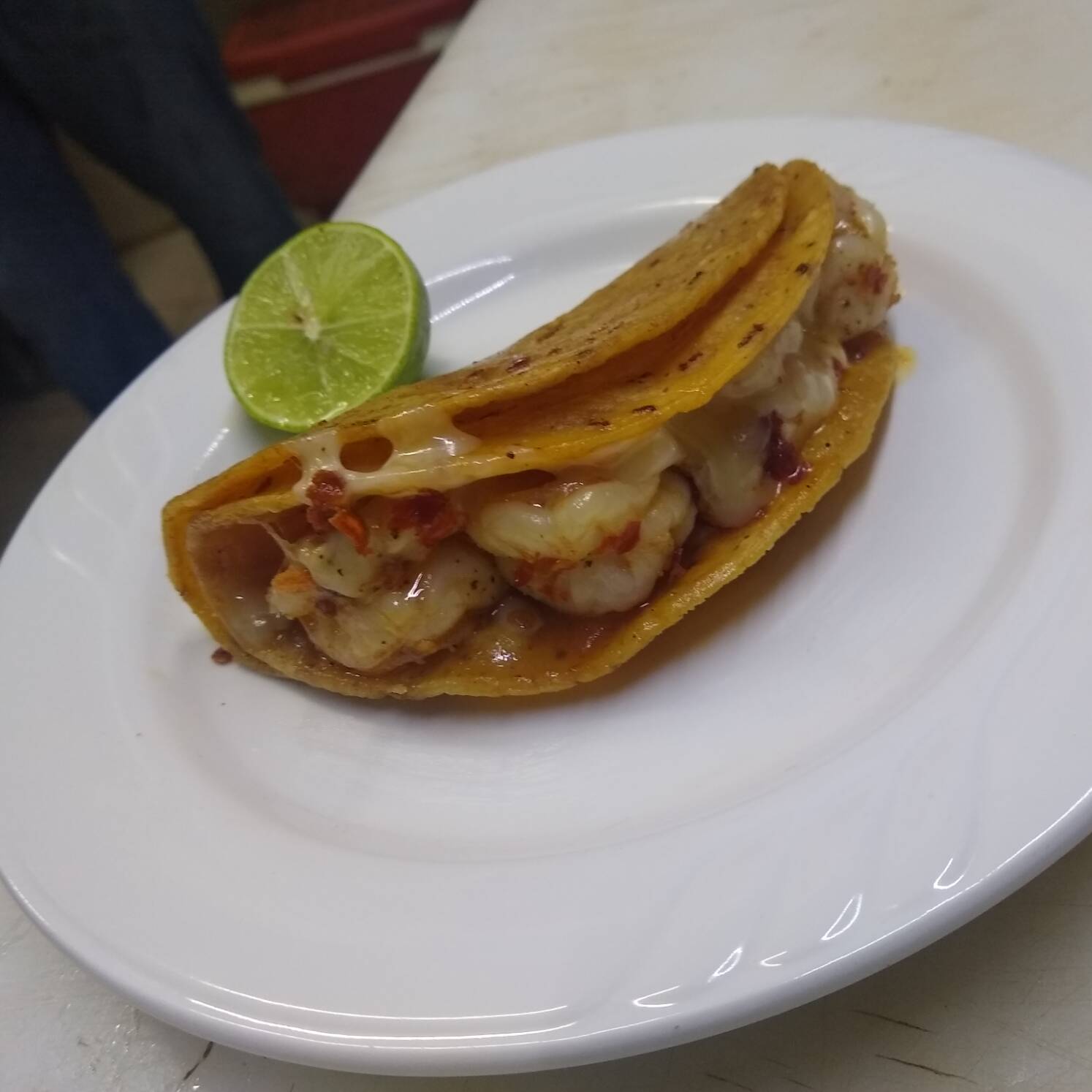 Tacos de Camarón Enchilado