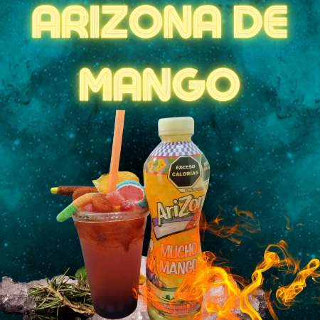 BEBIDA ARIZONA DE MANGO VASO DE 16 OZ (473 ML)