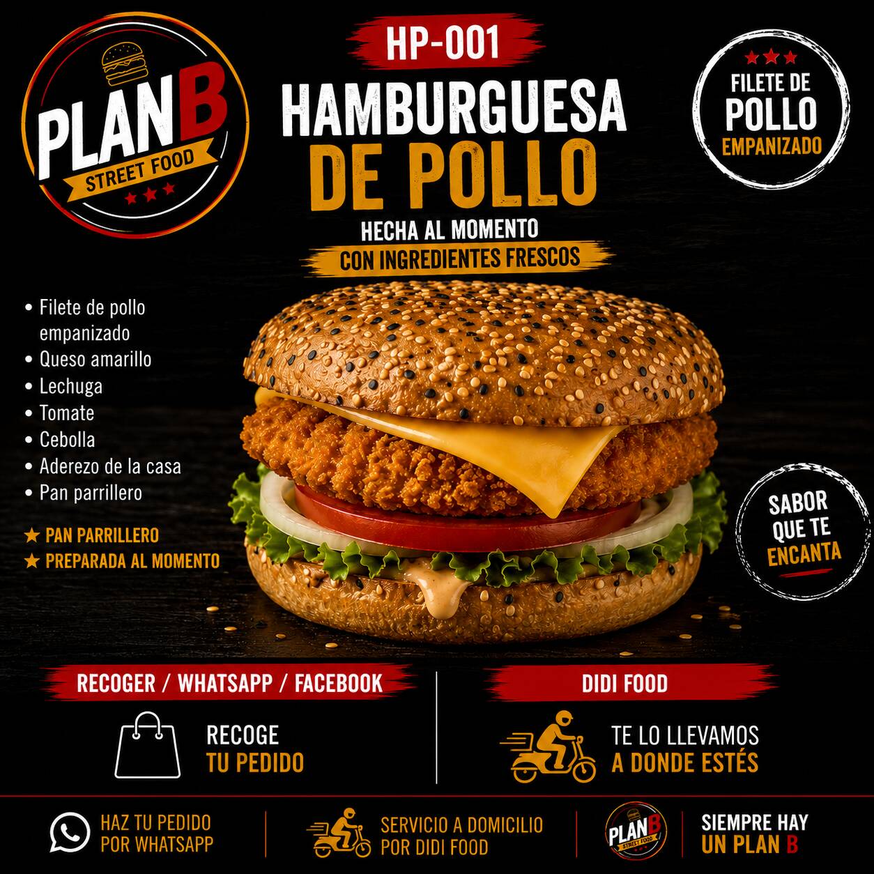 Filete de Pollo Empanizado