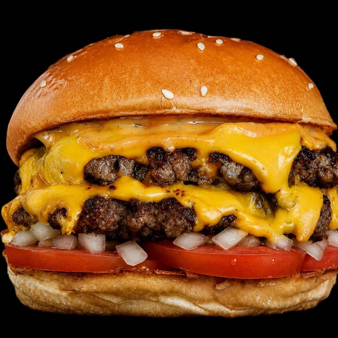 Hamburguesa doble carne y queso