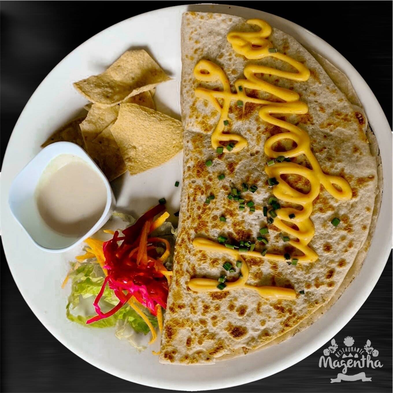 Quesadilla Magentha