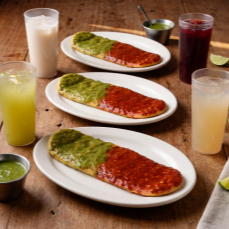 3 Huaraches Solos + 3 Aguas de Sabor 500 Ml
