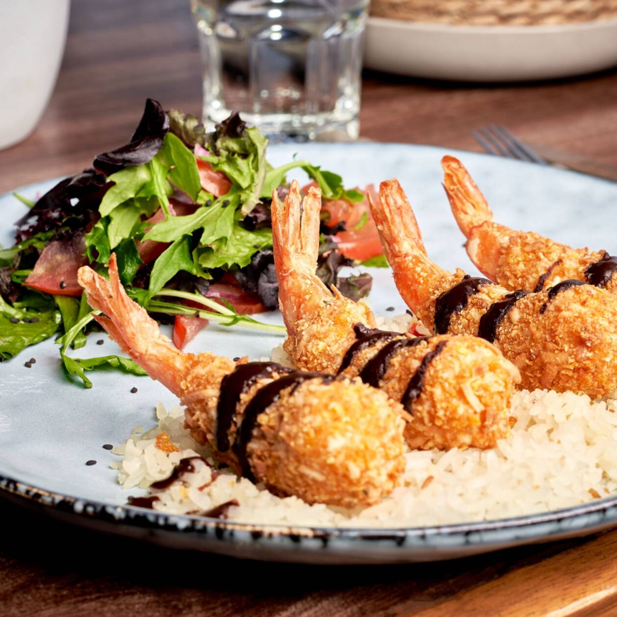 Camarones Queso Crema