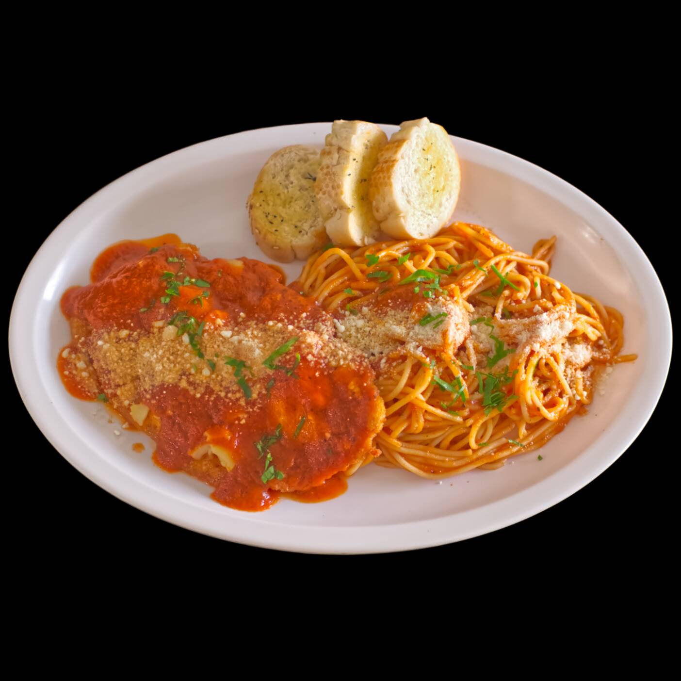 Pollo Parmesano con Mozzarella