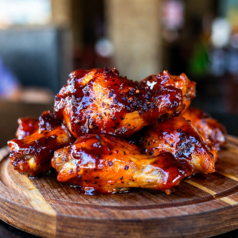 Alitas BBQ Chipotle 6 Piezas