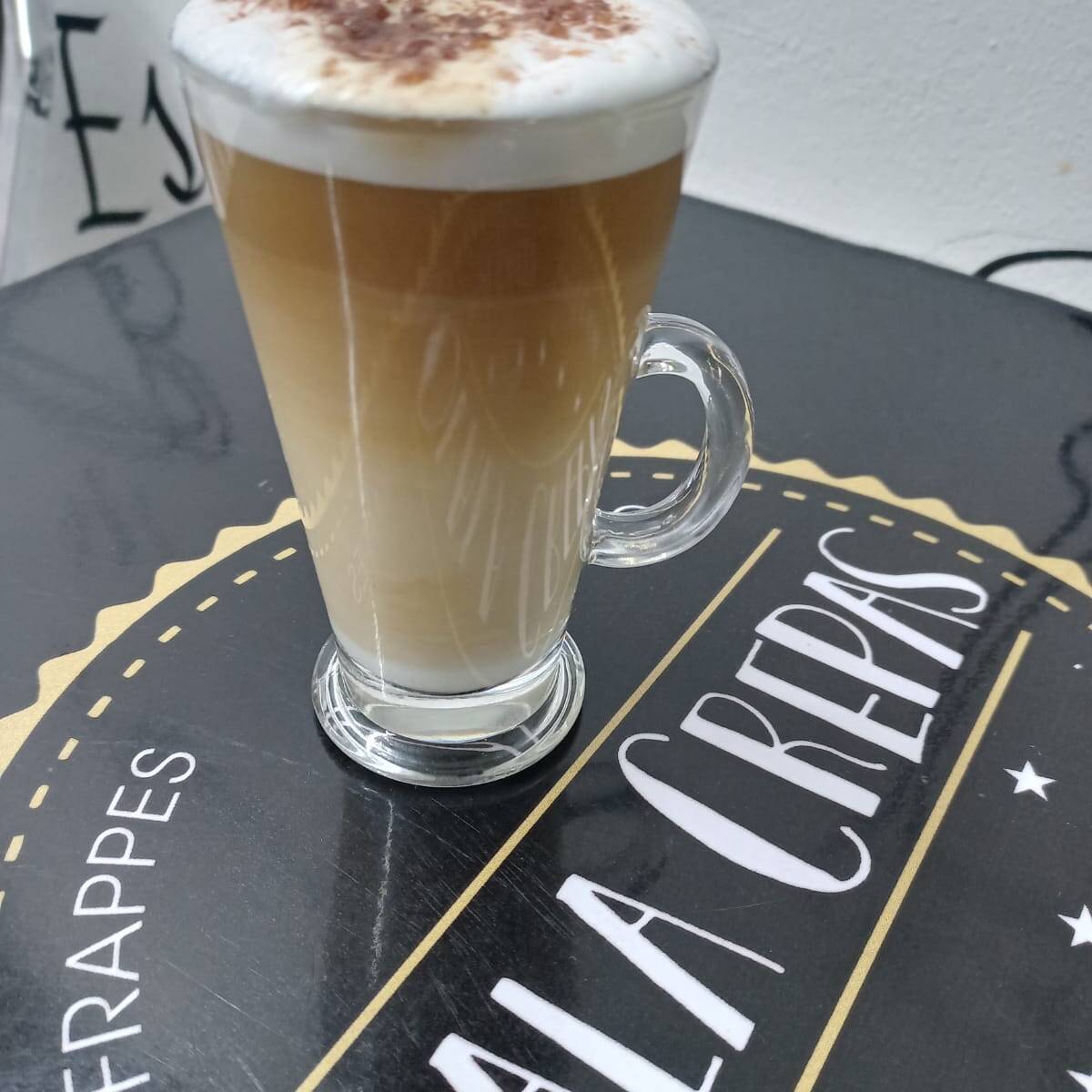 Café caliente capuchino