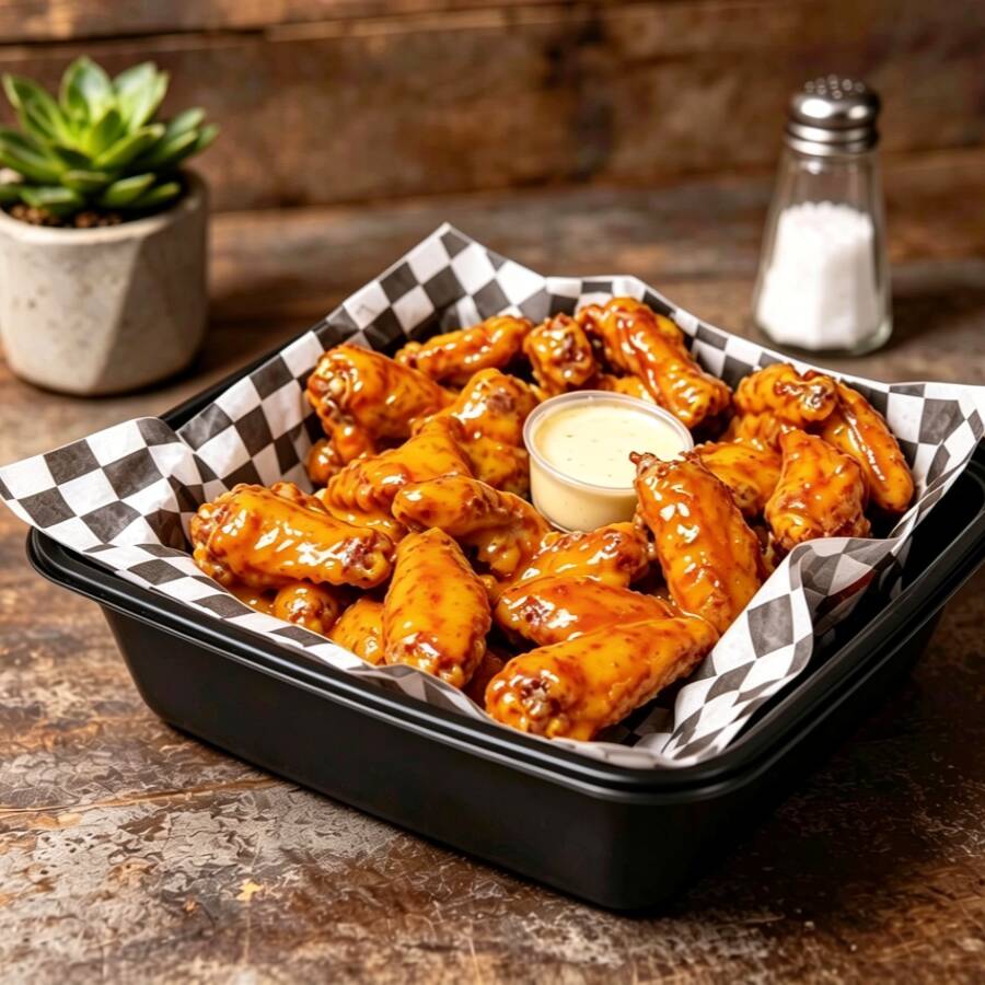 Alitas 220g (Puedes agregar Papas)