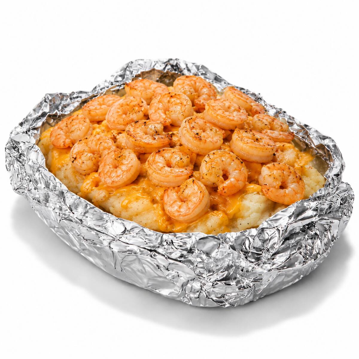 PAPA ASADA DE CAMARÓN