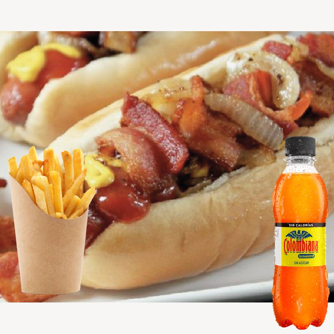 Combo Hot Dog Bacon DiDi