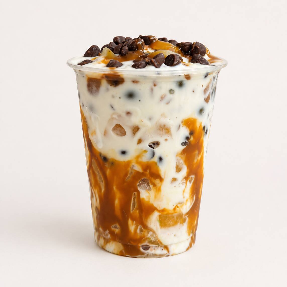Uvas con Durazno y Crema Grande