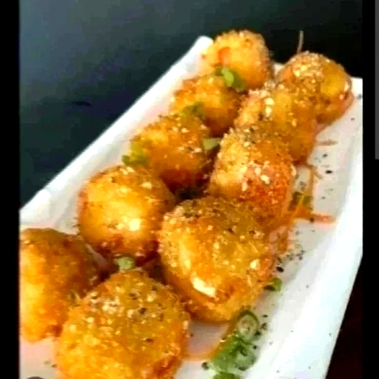 Kani e Creme Cheese, Cebolinho Ao molho do Chef