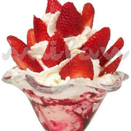 Fresas con Crema Pequeña