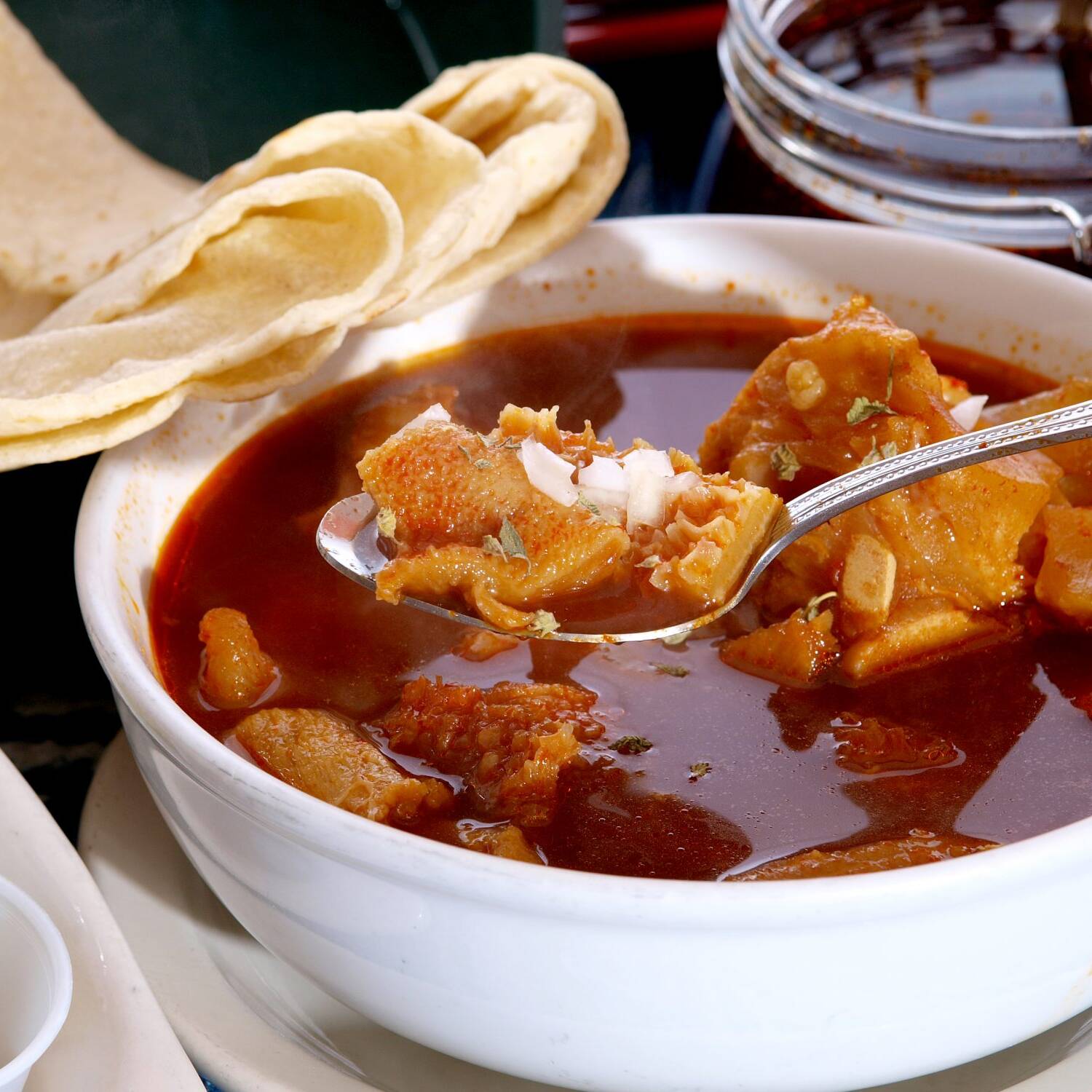 DELICIOSO MENUDO DE UN LITRO NO INCLUYE TORTILLA