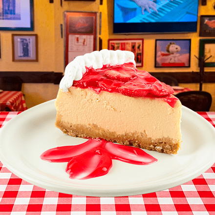 Pay de Queso con Fresas