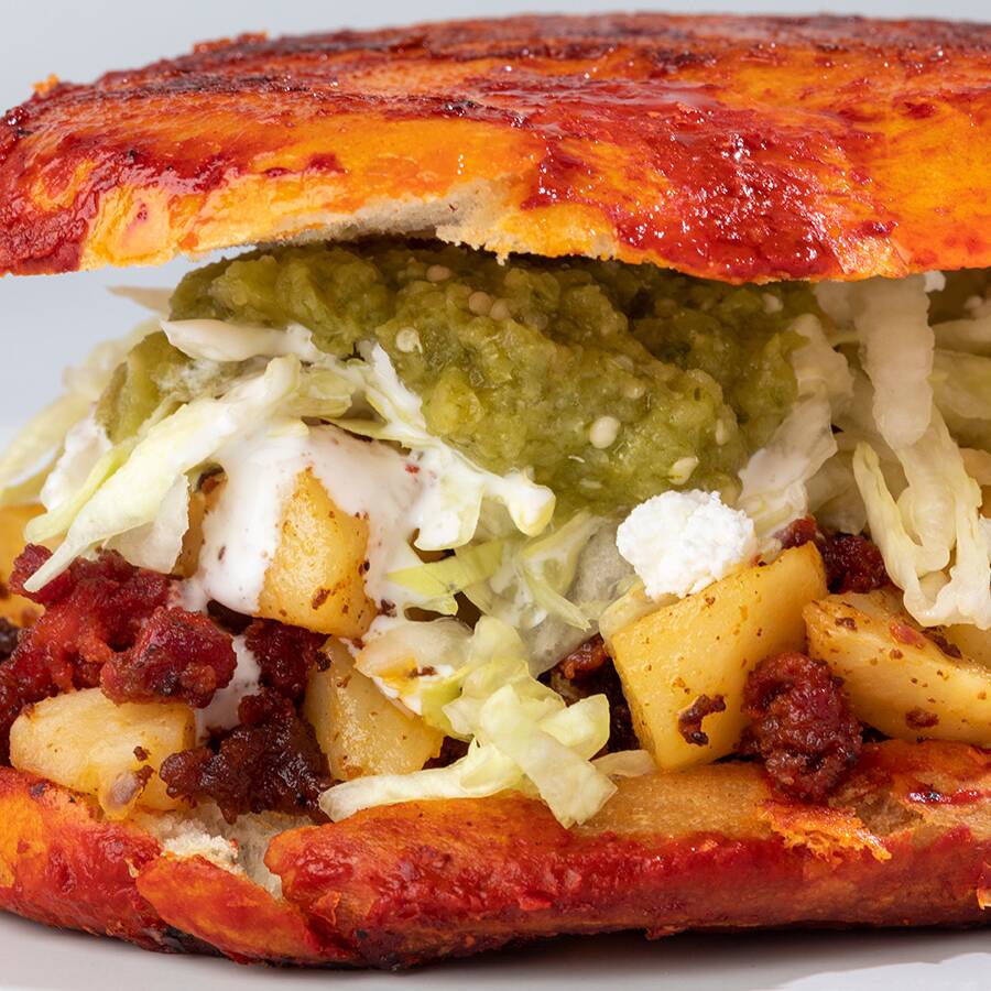 Pambazo de Suadero