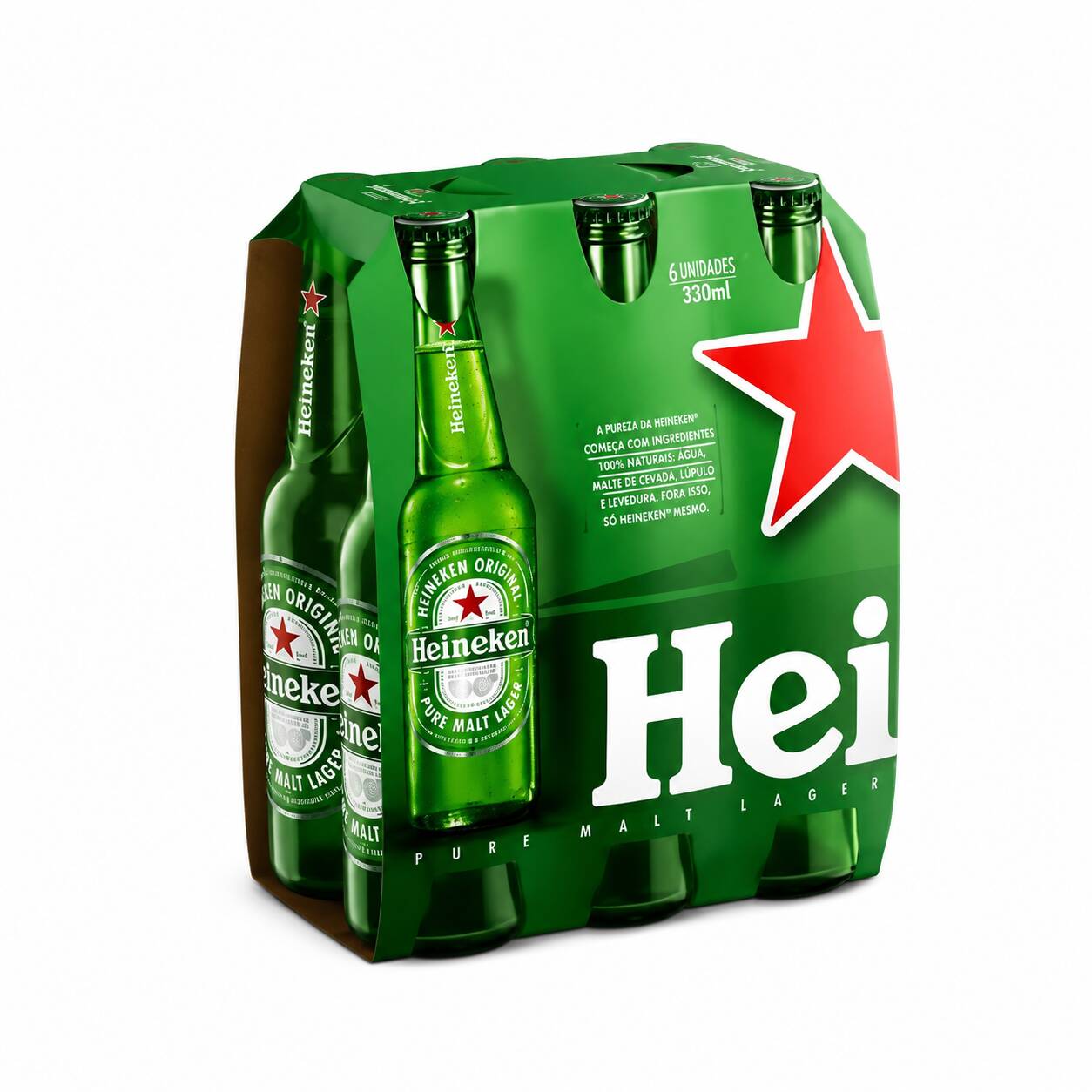 8 unidades Heineken Long Neck 330 ml