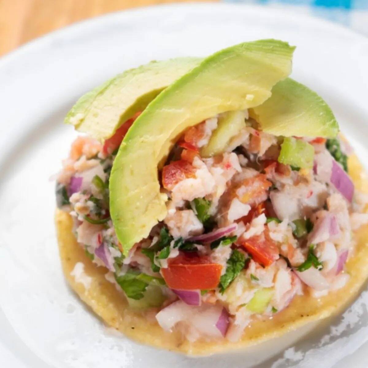 Tostada de Ceviche