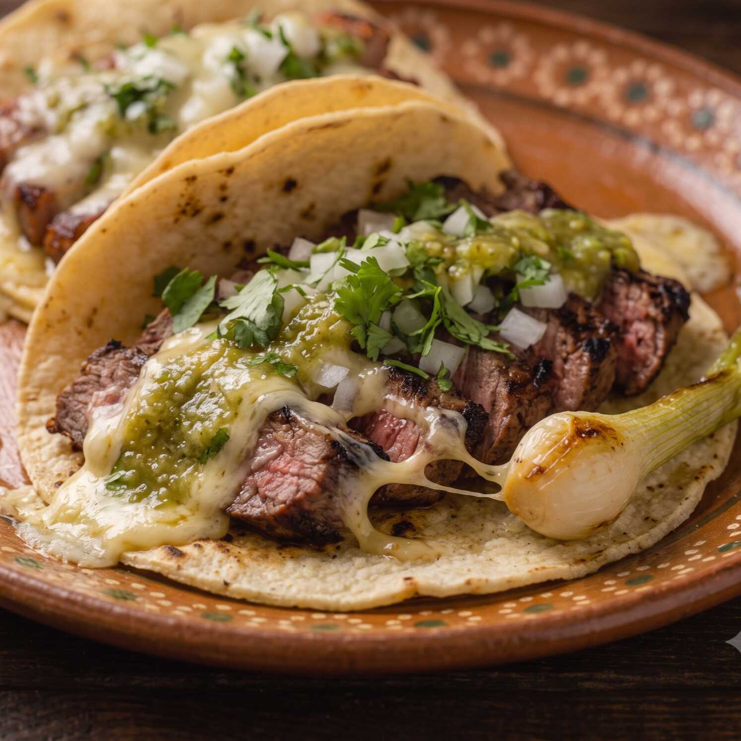 Taco de Harina de Arrachera