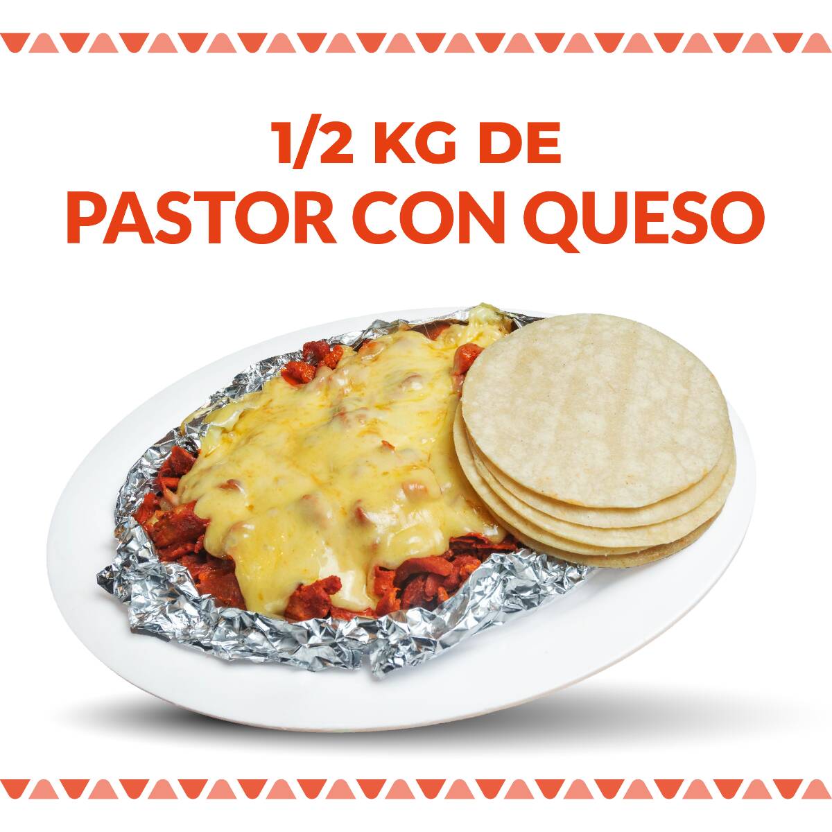 1/2 kg de Pastor con Queso