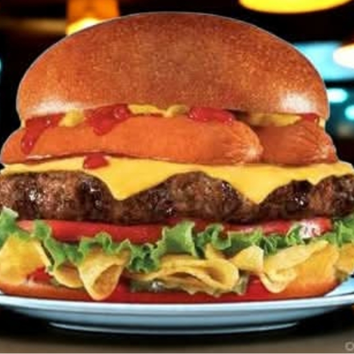 Hamburguesa Salchi-burger