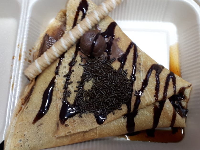 Crepa de Nutella con Hershey's
