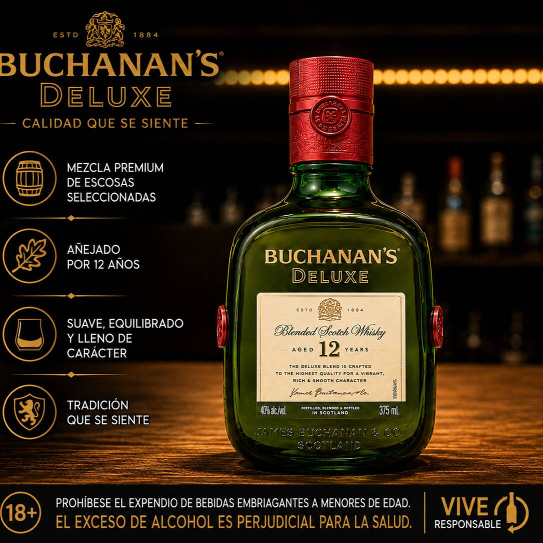 Buchanans Deluxe X375 Ml