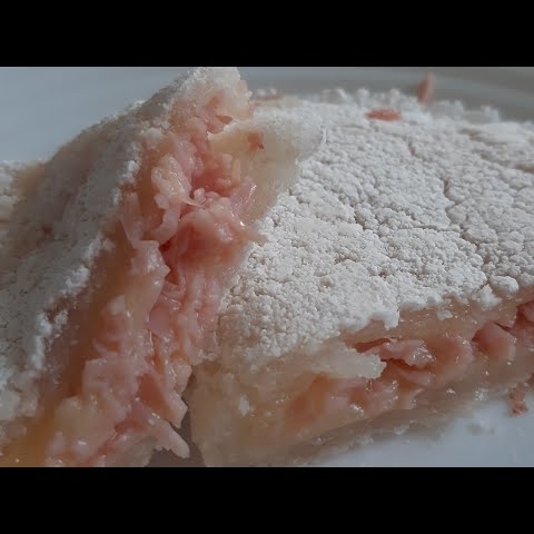 Queijo mussarela com presunto picado