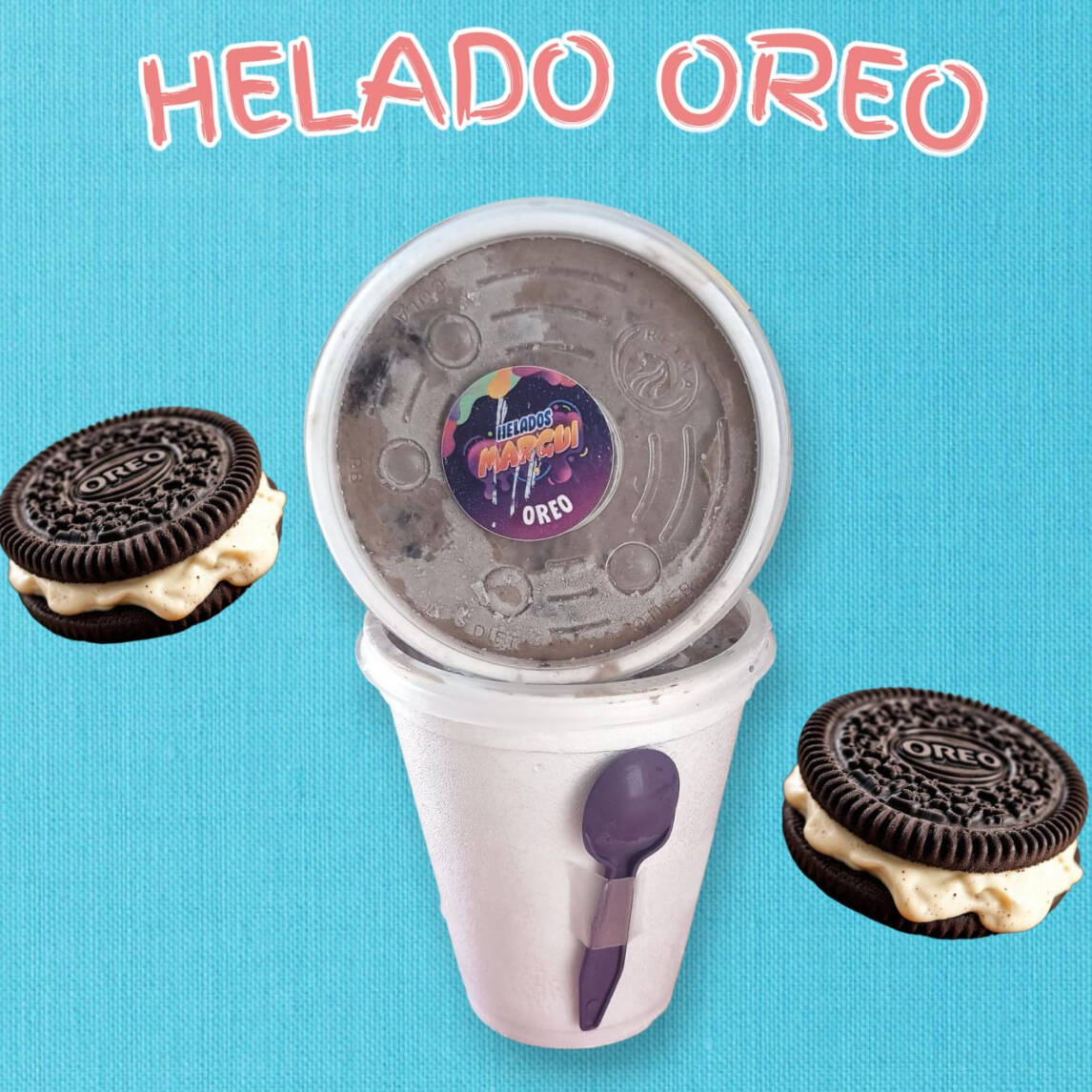 Helado de Oreo
