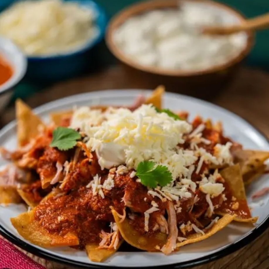 Chilaquiles / huevo