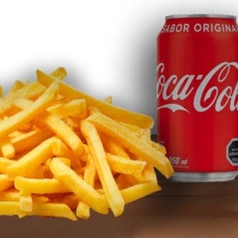 Papas y Refresco
