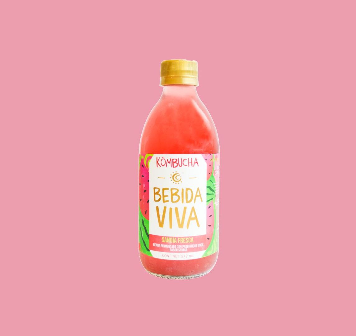 Kombucha Bebida Viva: Sandía Fresca