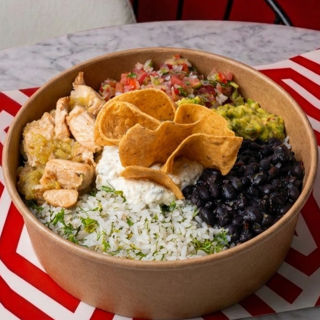 Menú Mexicano Pollo Bowl