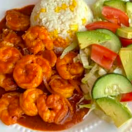 Camarones a la Diabla