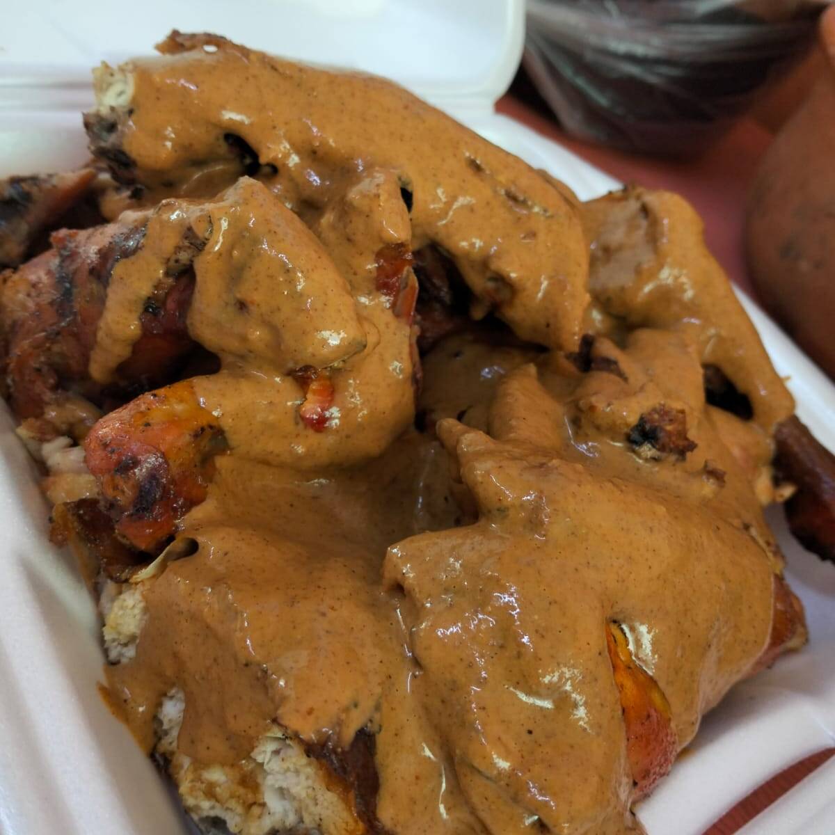1/2 Pollo Cacahuate