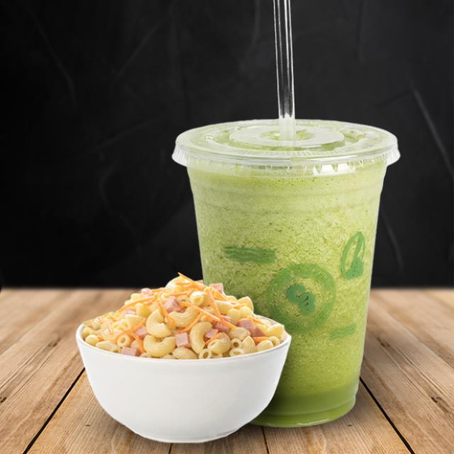 COMBO PASTA Y JUGO VERDE