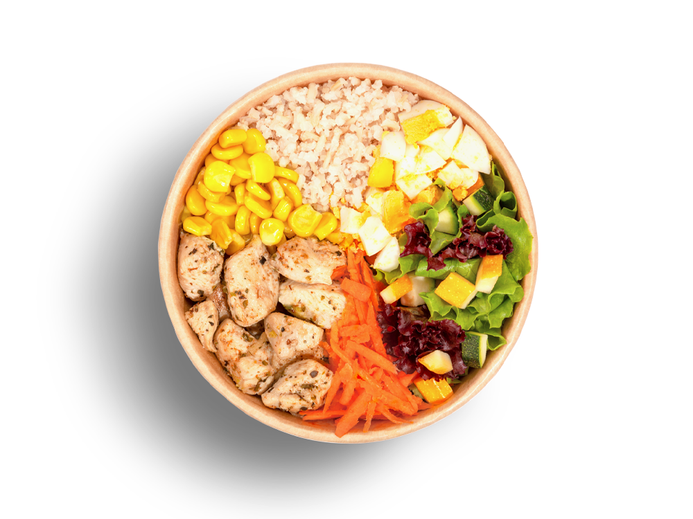 Bowl Grande Pollo Saludable