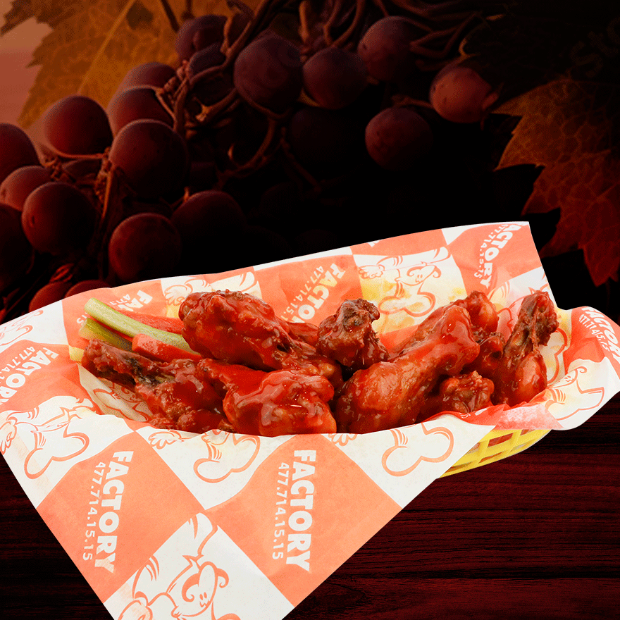Factory Wings (Alitas) 10 pz C