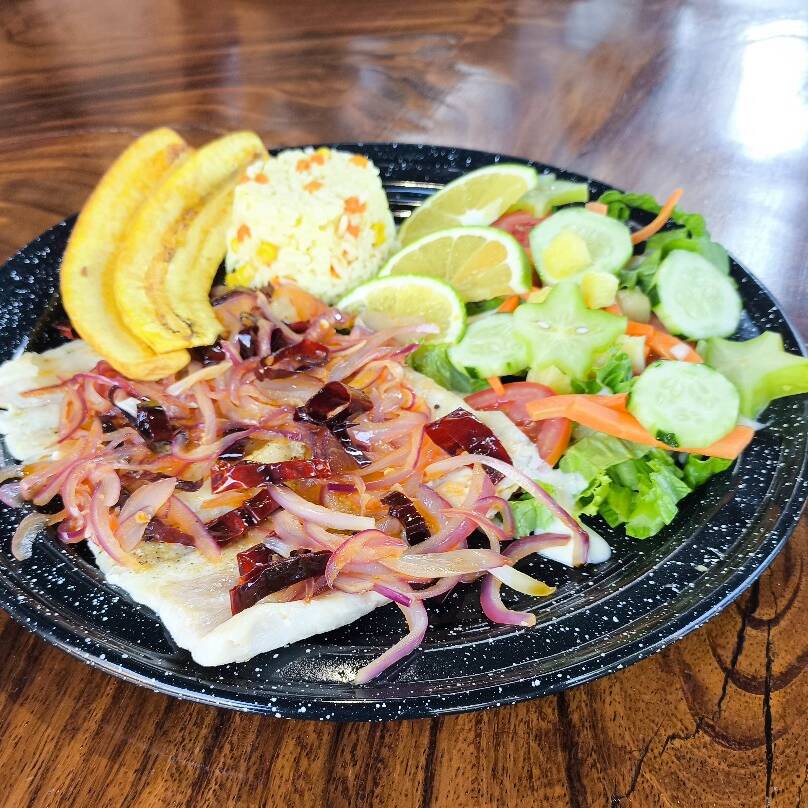 Filete de Pescado al Ajillo