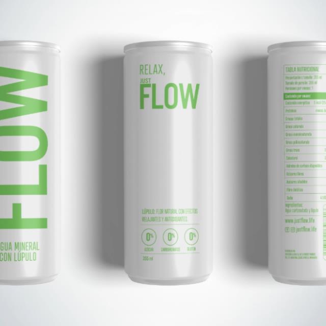 LATA JUST FLOW AGUA LUPULADA